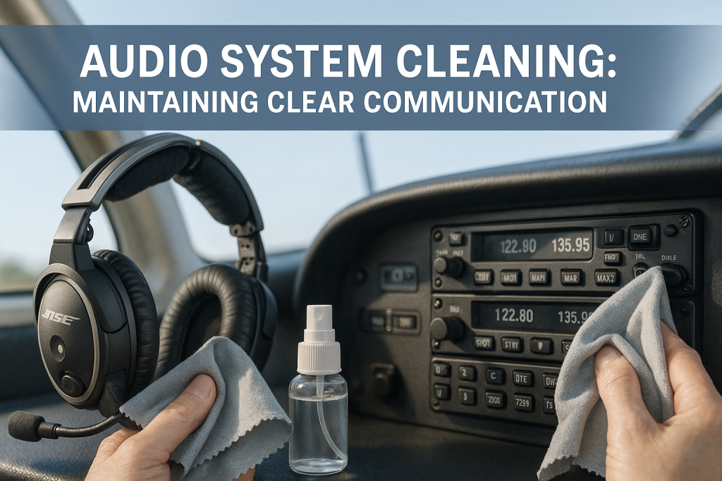 Audio System Cleaning: Maintaining Clear Communication
