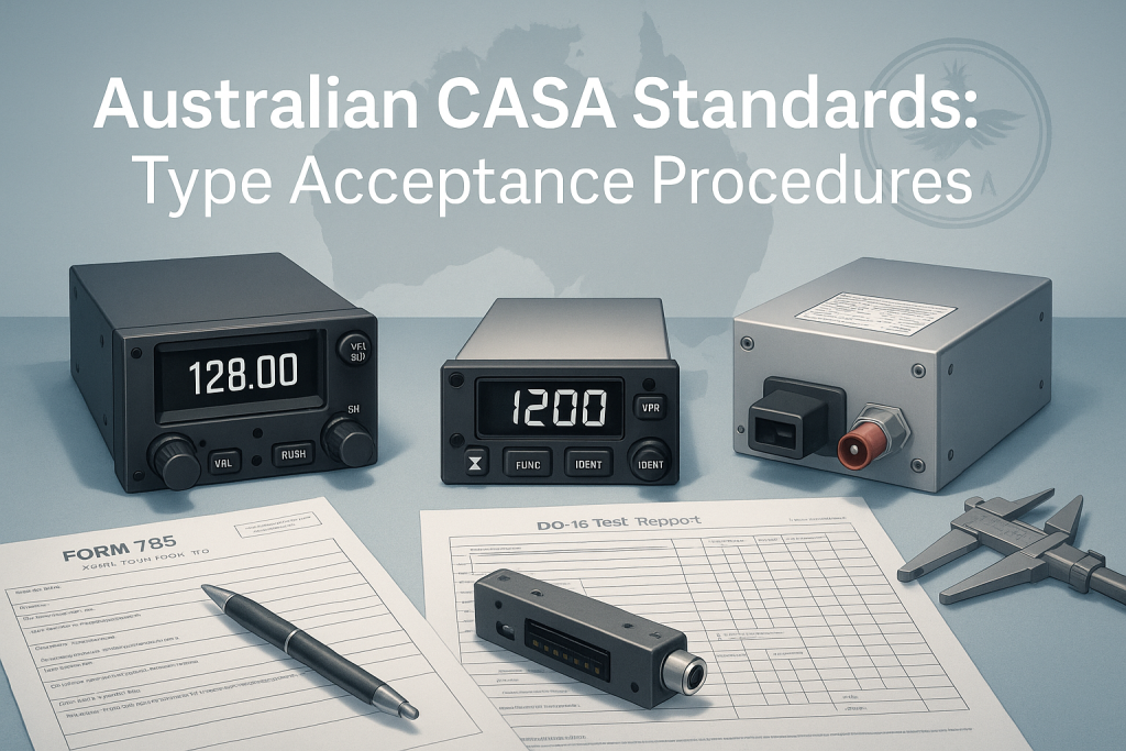 Australian CASA Standards: Type Acceptance Procedures