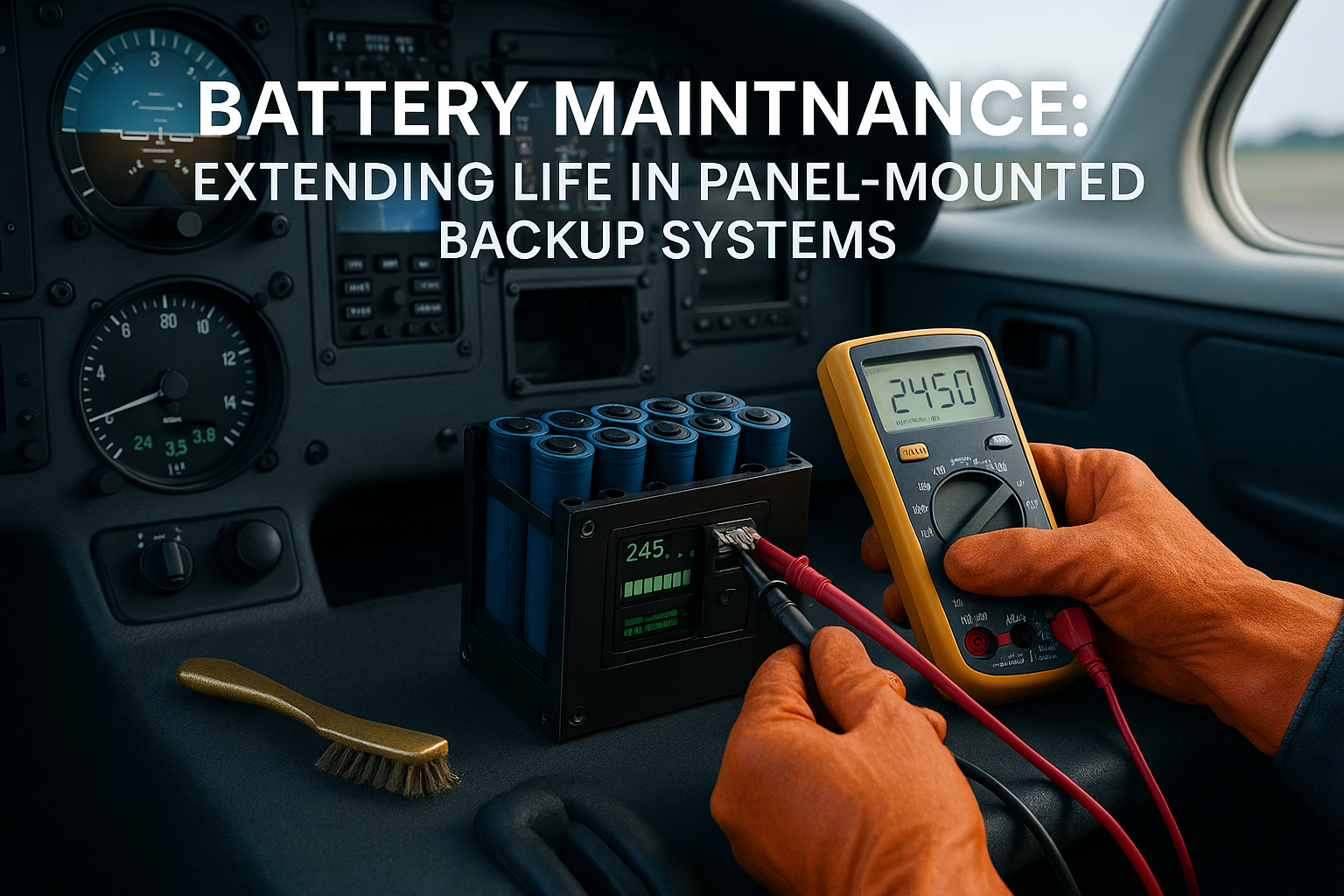 Battery Maintenance: Extending Life in Panel-Mounted Backup Systems