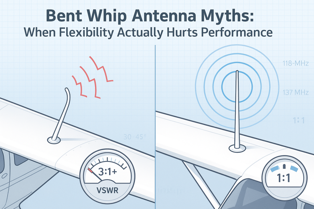Bent Whip Antenna Myths: When Flexibility Actually Hurts Performance