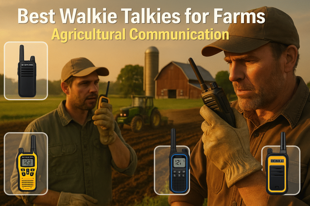 Best Walkie Talkies for Farms: Agricultural Communication