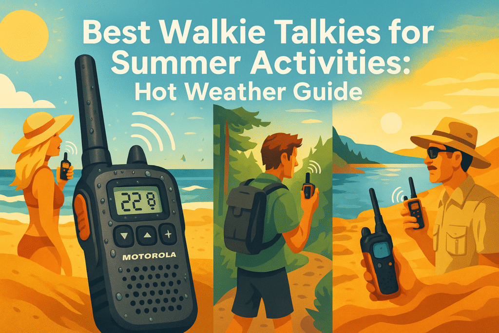 Best Walkie Talkies for Summer Activities: Hot Weather Guide
