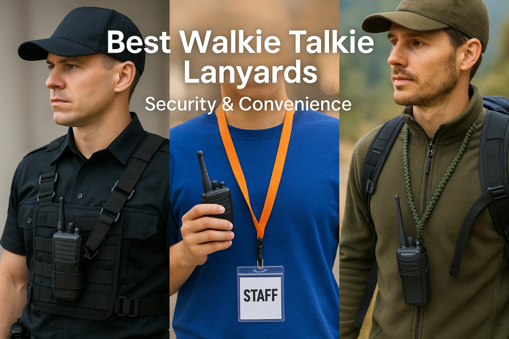 Best Walkie Talkie Lanyards: Security & Convenience