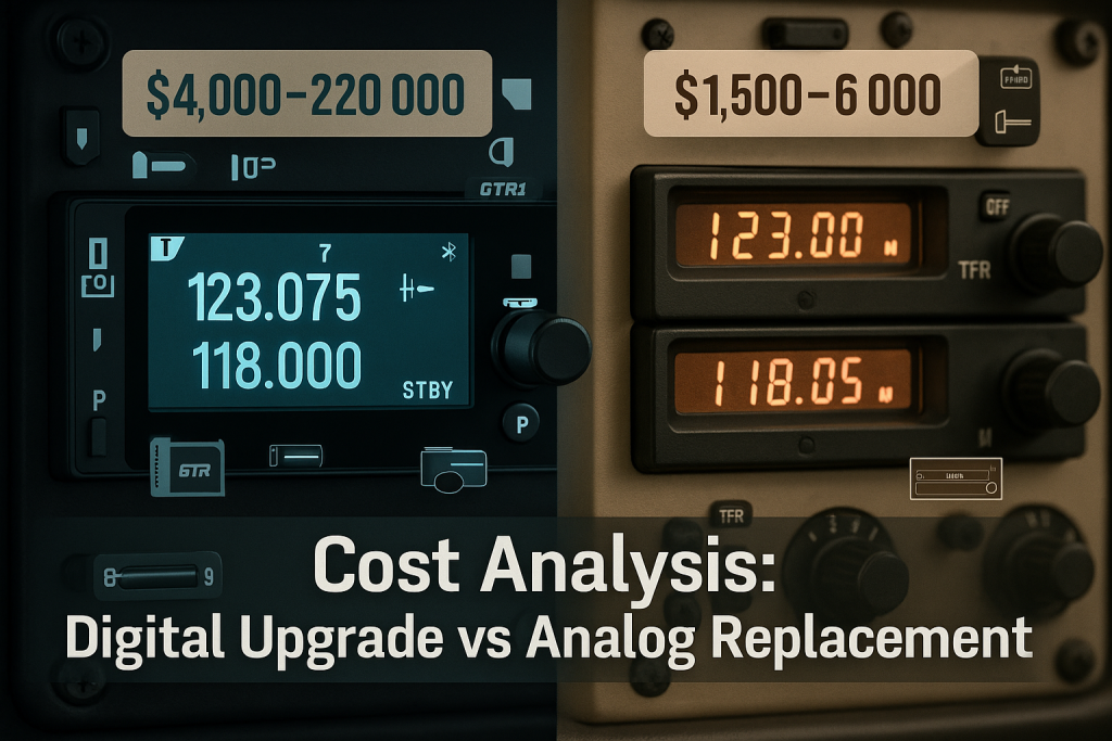Cost Analysis: Digital Upgrade vs Analog Replacement