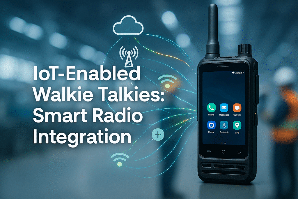 IoT-Enabled Walkie Talkies: Smart Radio Integration