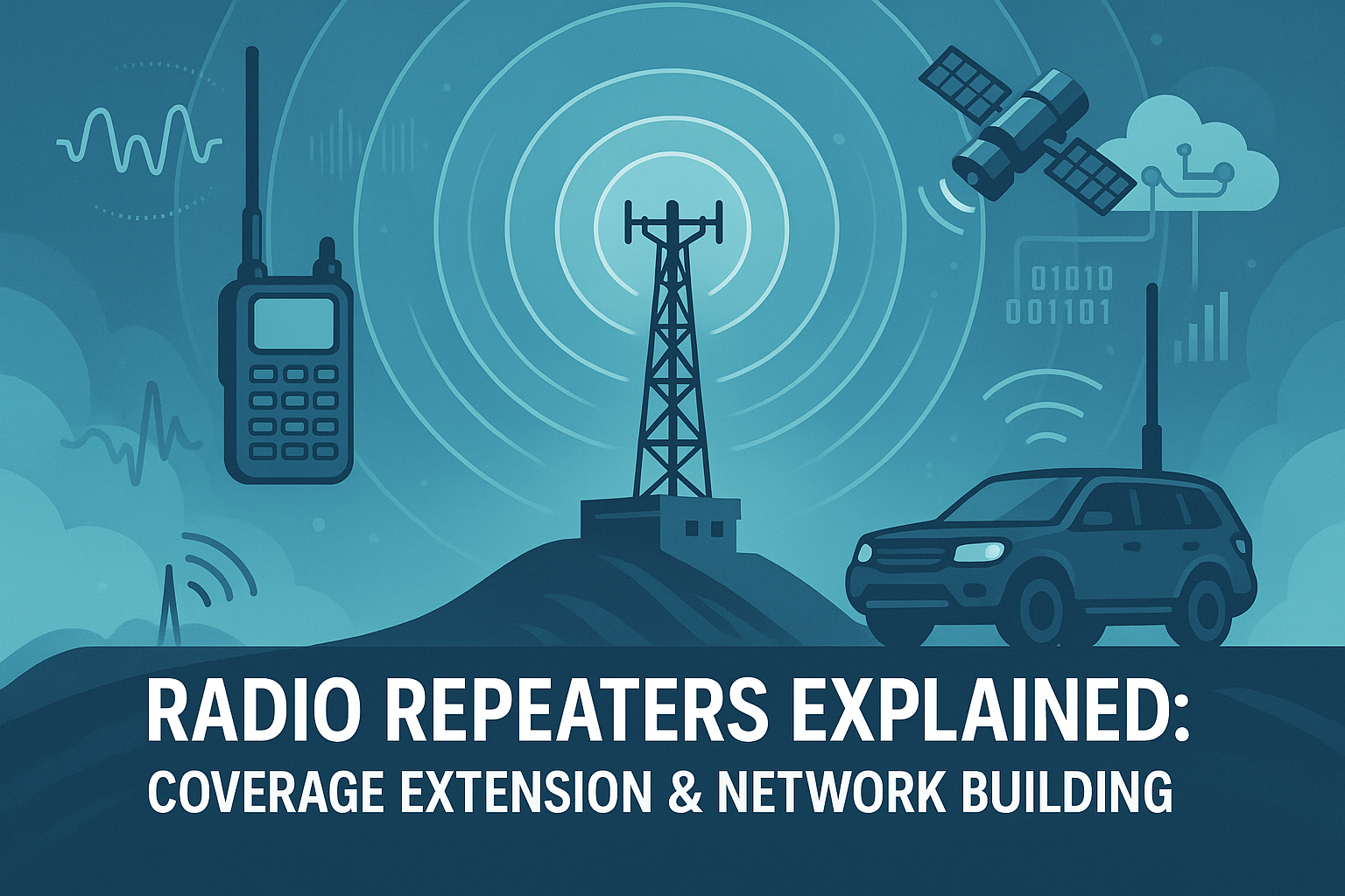 Rpeaters Radio Repeaters Explained: Coverage Extension & Networks