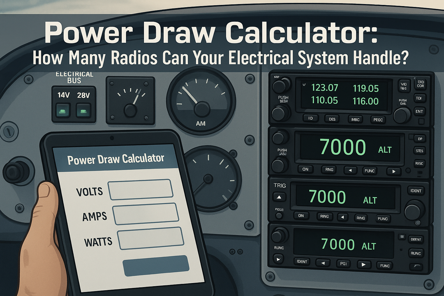 Power Draw Calculator: How Many Radios Can Your System Handle