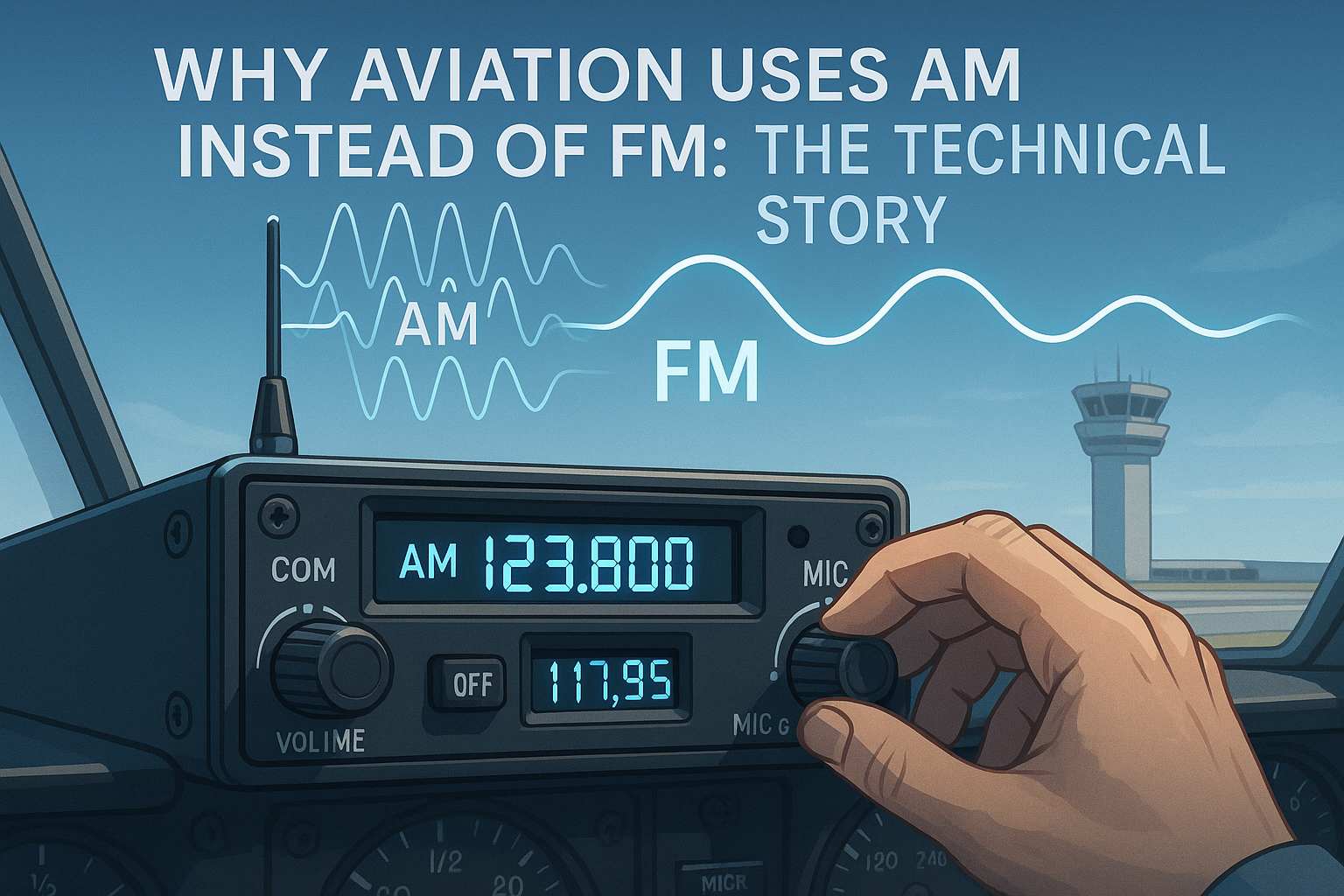 Why Aviation Uses AM Instead of FM: The Technical Story