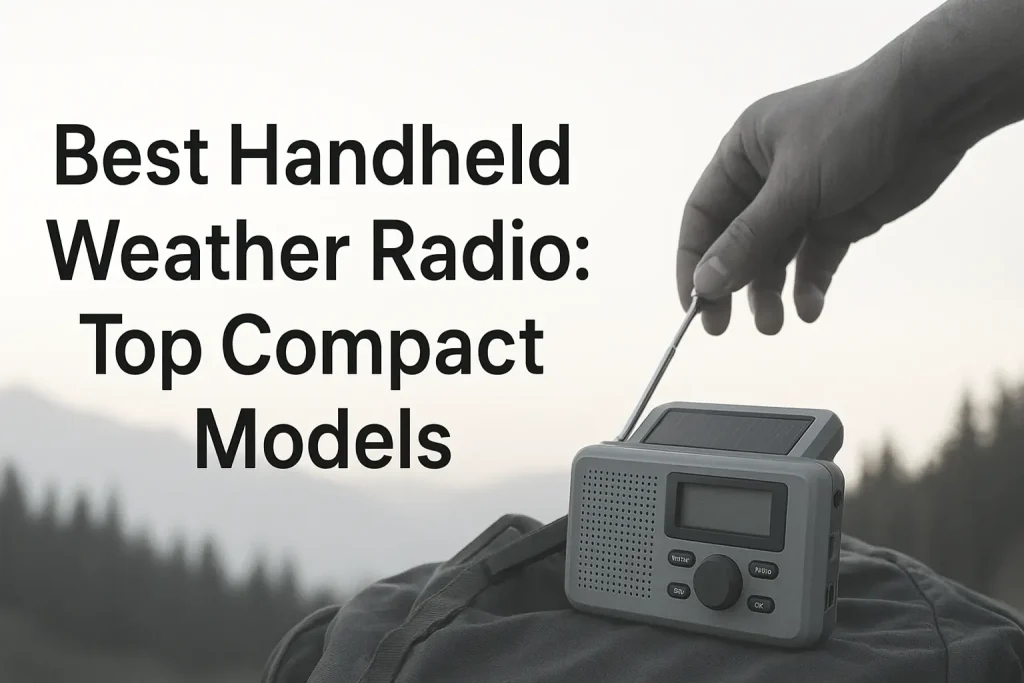 Best Handheld Weather Radio: Top Compact Models