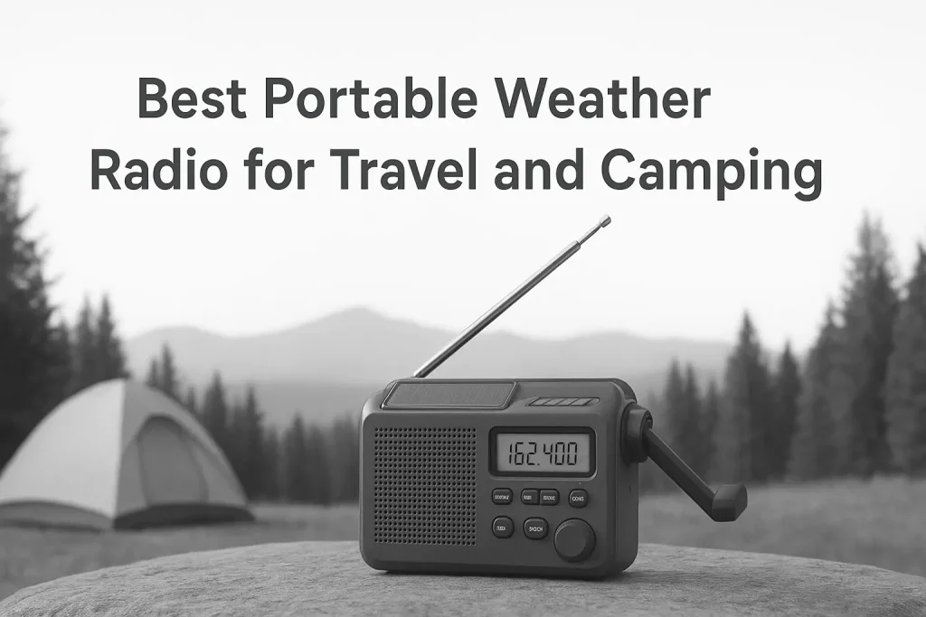 Best Portable Weather Radio for Travel and Camping