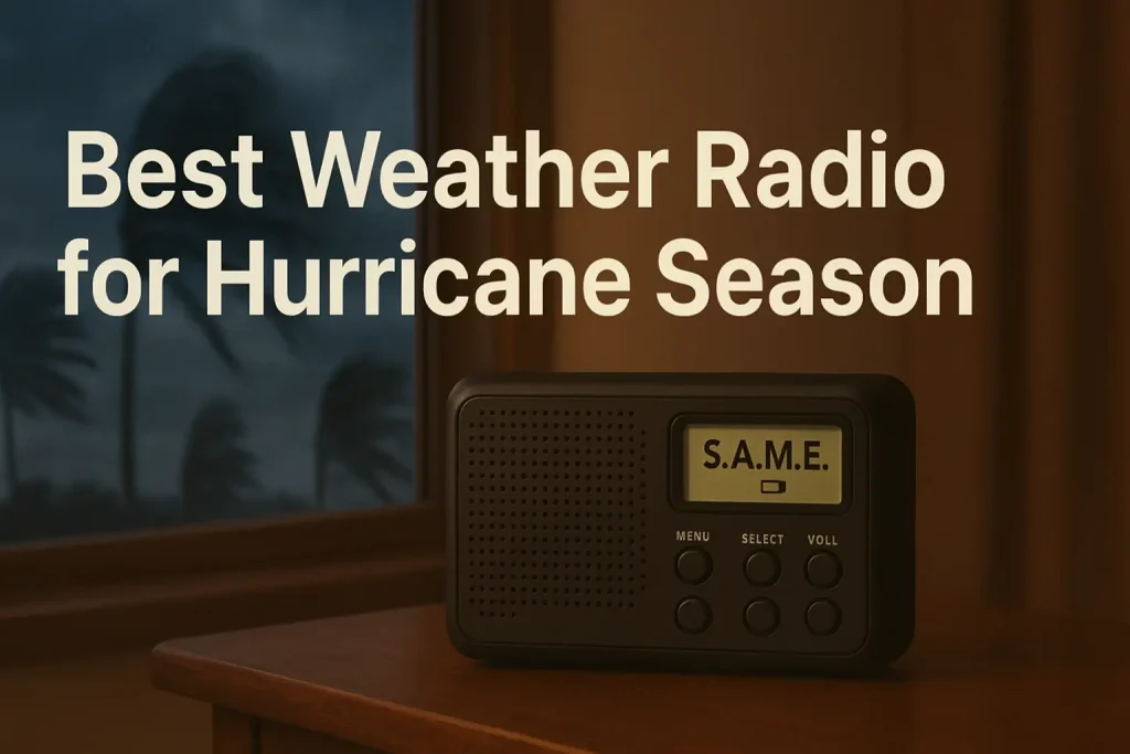 Best Weather Radio for Hurricane Season