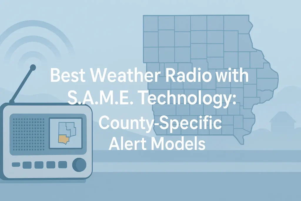 Best Weather Radio with SAME Technology: County-Specific Alert Models