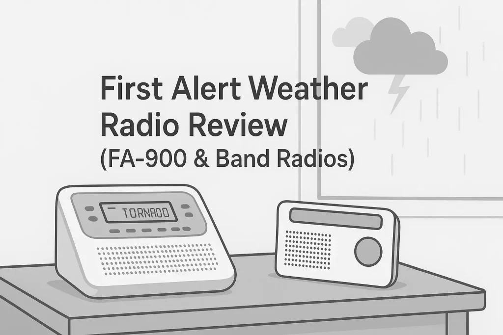 First Alert Weather Radio Review (FA-900 & Band Radios)