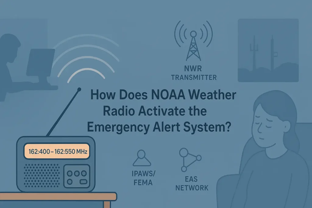 How Does NOAA Weather Radio Activate the Emergency Alert System?