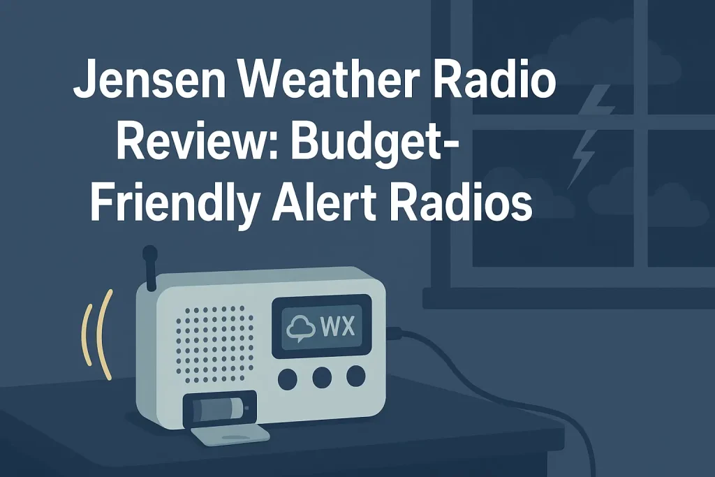 Jensen Weather Radio Review: Budget-Friendly Alert Radios