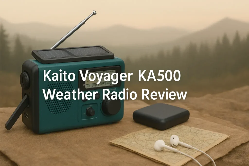 Kaito Voyager KA500 Weather Radio Review