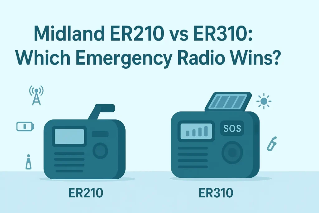 Midland ER210 vs ER310: Which Emergency Radio Wins?