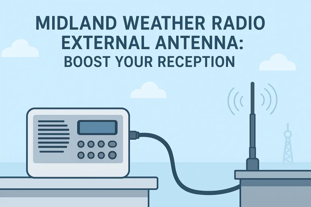Midland Weather Radio External Antenna: Boost Your Reception