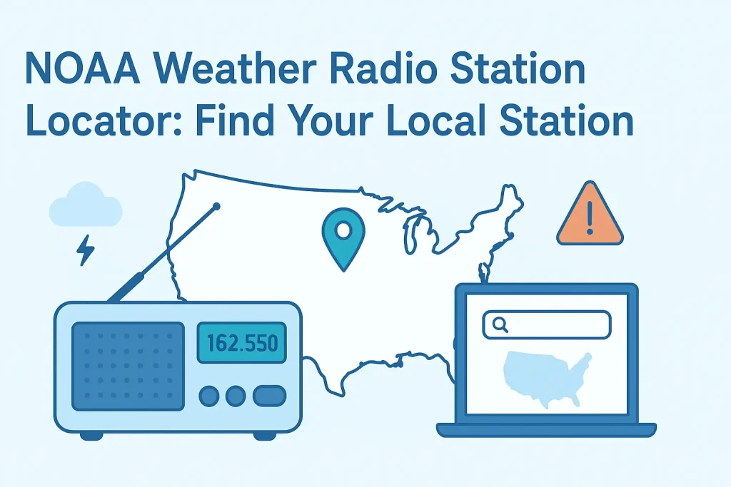 NOAA Weather Radio Station Locator: Find Your Local Station