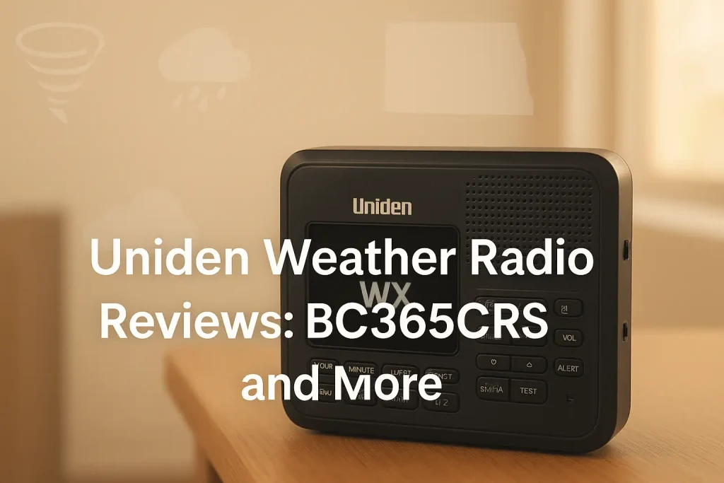 Uniden Weather Radio Reviews: BC365CRS and More