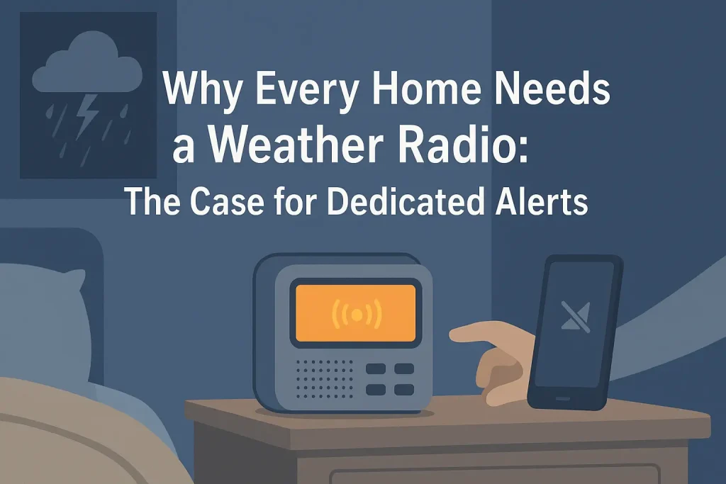 Why Every Home Needs a Weather Radio: The Case for Dedicated Alerts
