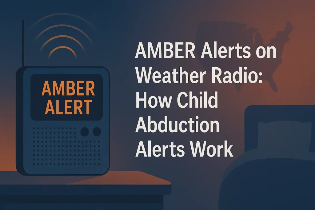 AMBER Alerts on Weather Radio: How Child Abduction Alerts Work