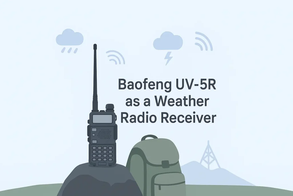 Baofeng UV-5R as a Weather Radio Receiver