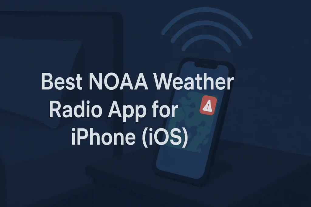 Best NOAA Weather Radio App for iPhone (iOS)