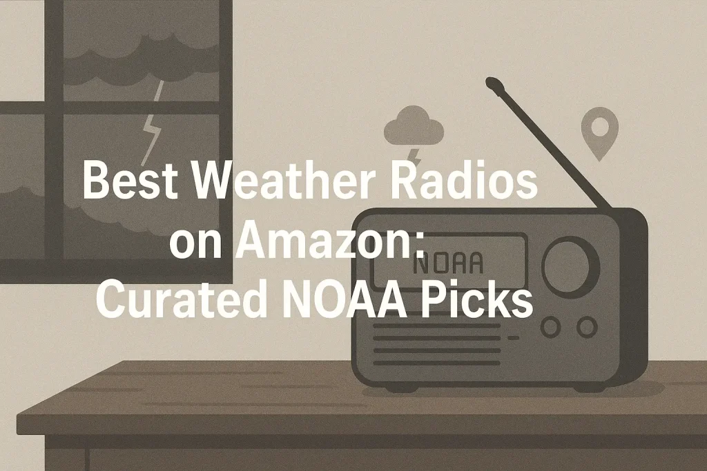 Best Weather Radios on Amazon: Curated NOAA Picks