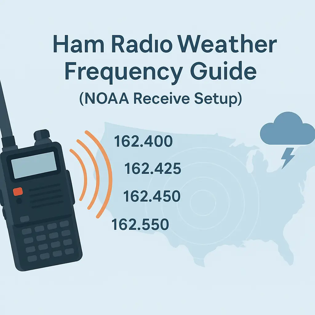 Ham Radio Weather Frequency Guide (NOAA Receive Setup)