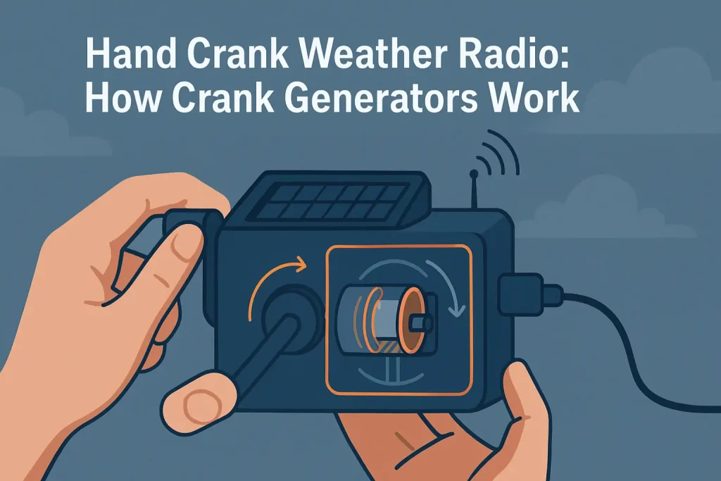Hand Crank Weather Radio: How Crank Generators Work
