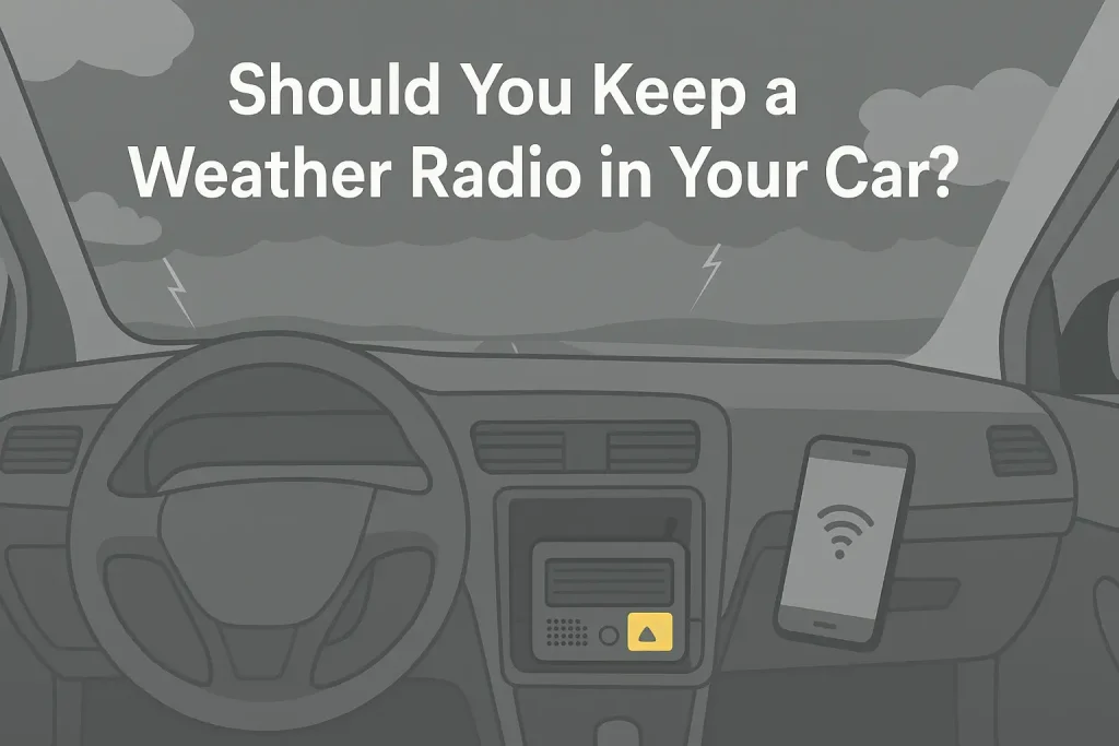 Should You Keep a Weather Radio in Your Car?