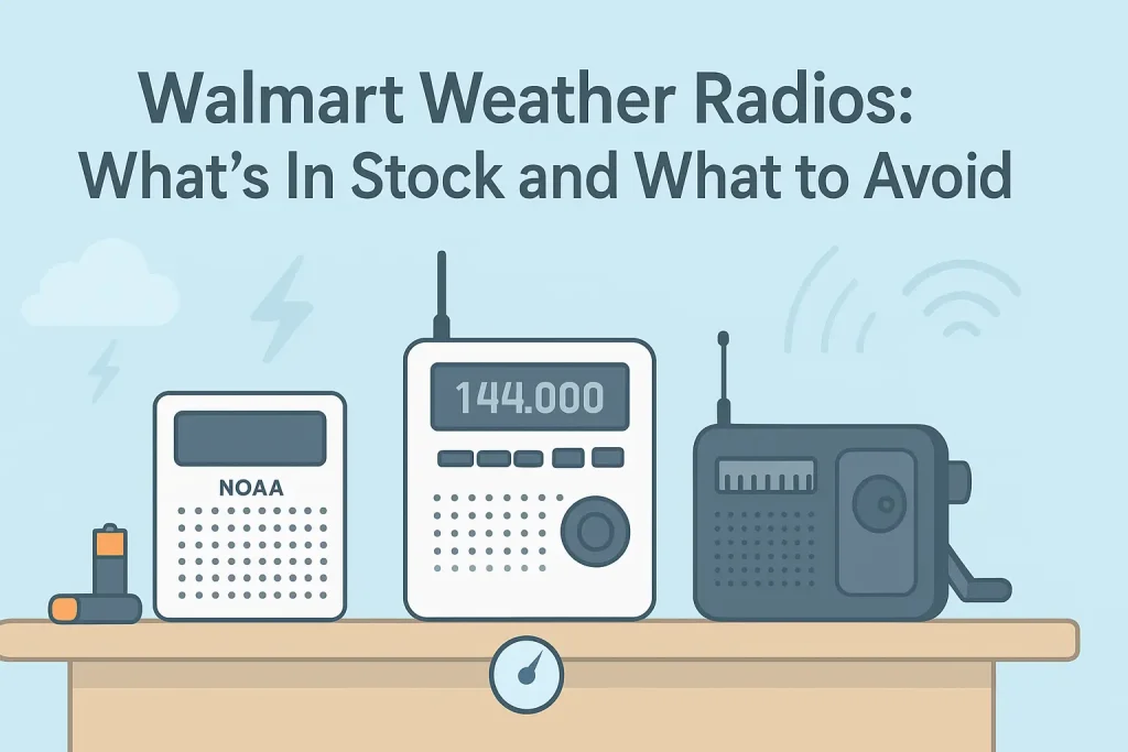 Walmart Weather Radios: What's In Stock and What to Avoid