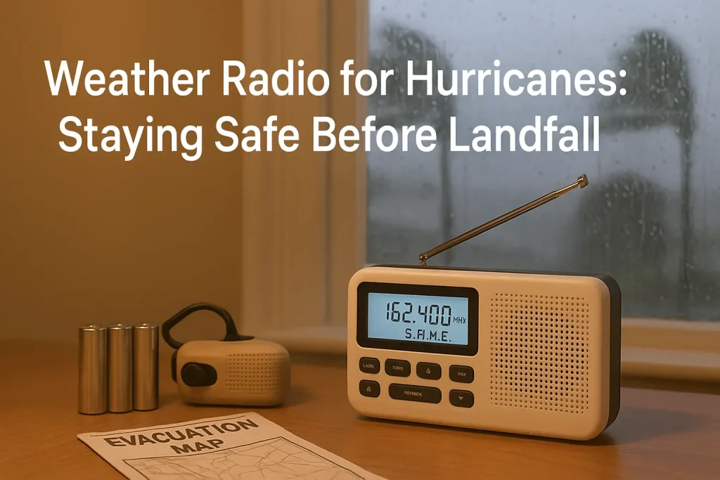 Weather Radio for Hurricanes: Staying Safe Before Landfall