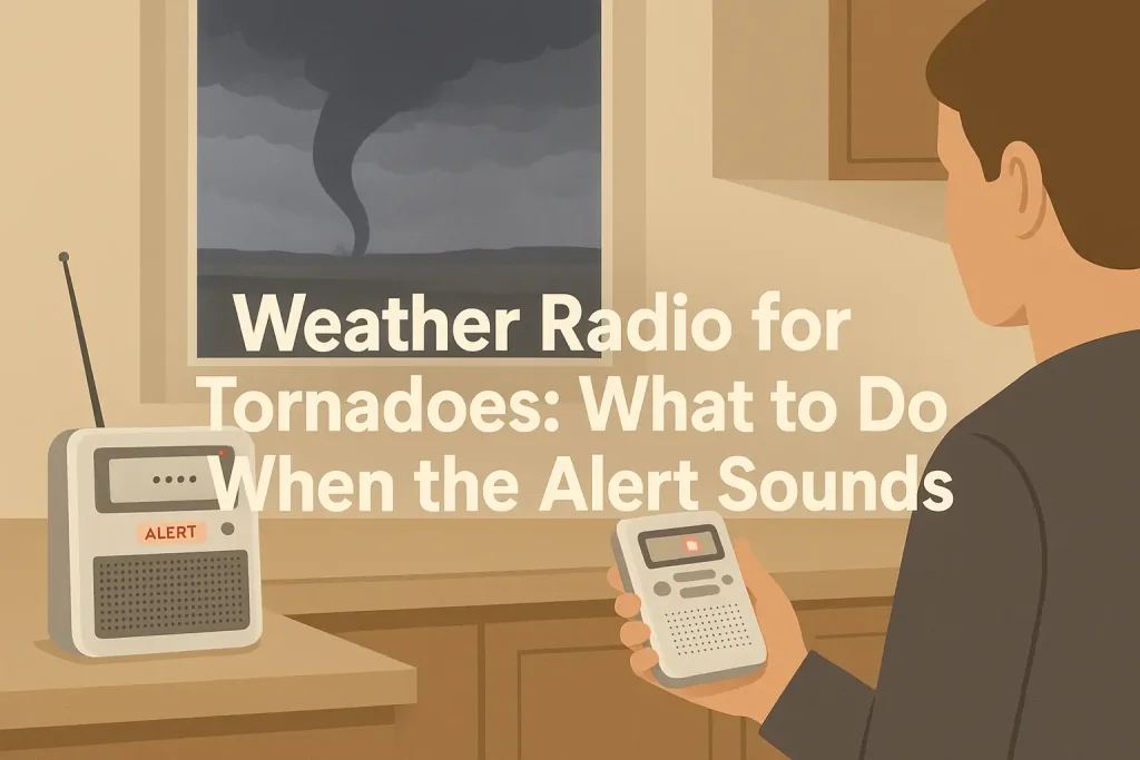 Weather Radio for Tornadoes: What to Do When the Alert Sounds