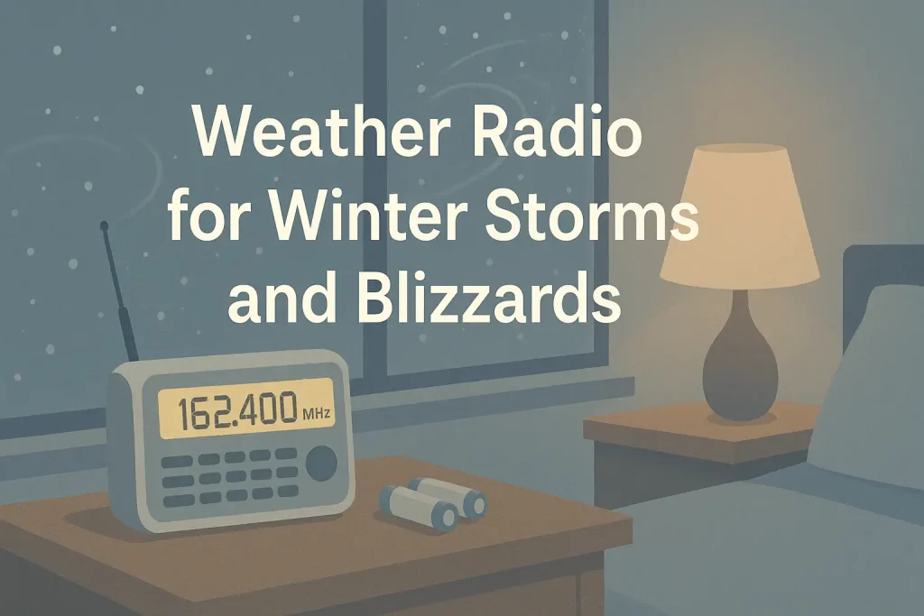 Weather Radio for Winter Storms and Blizzards
