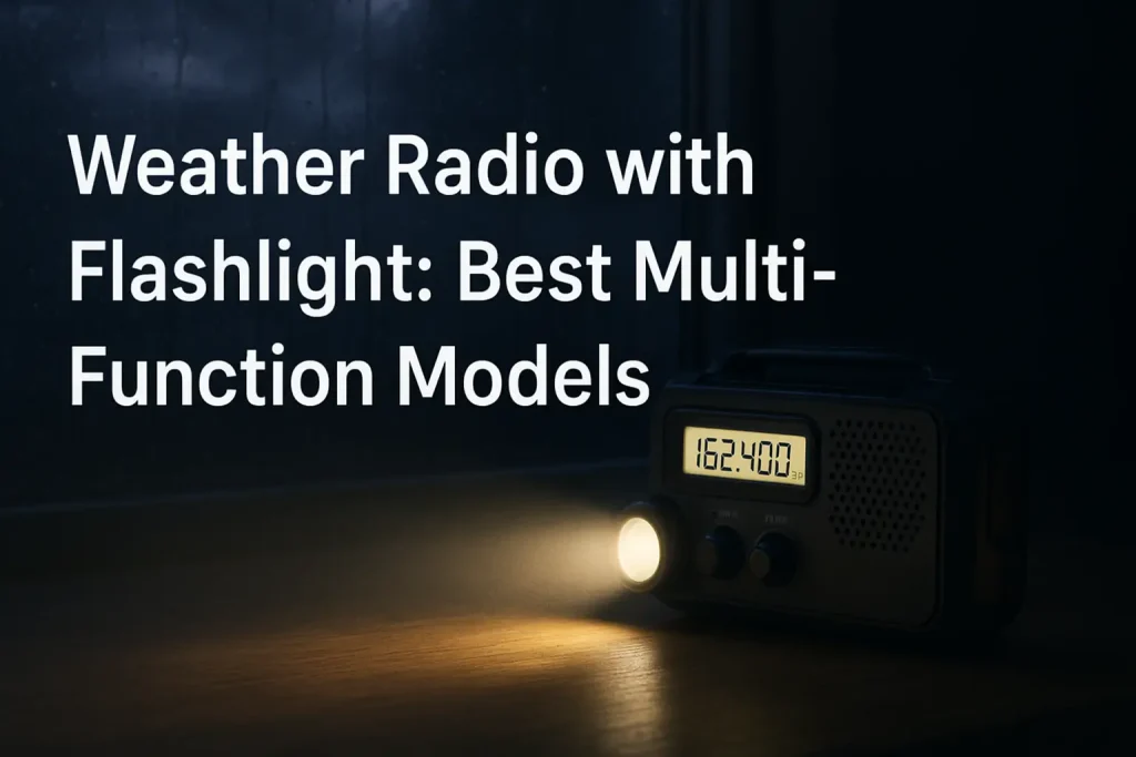 Weather Radio with Flashlight: Best Multi-Function Models