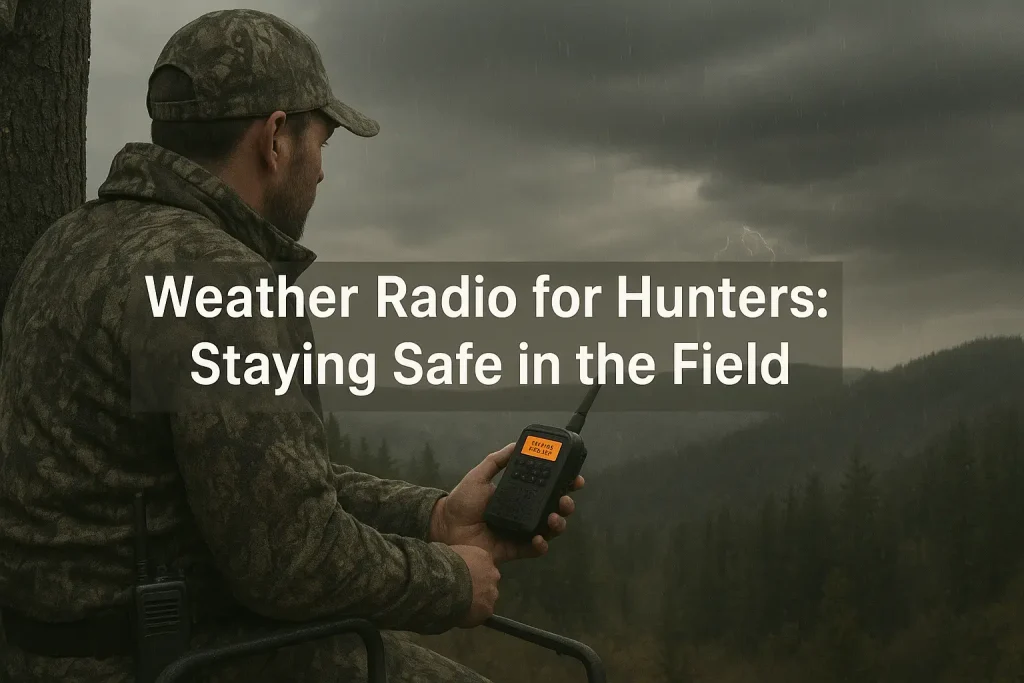 Weather Radio for Hunters: Staying Safe in the Field